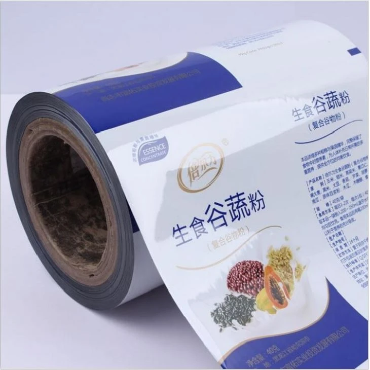Food Packaging Laminated Roll Film/Customized Printed Plastic Roll Film/Aluminum Foil Film For Food Packaging