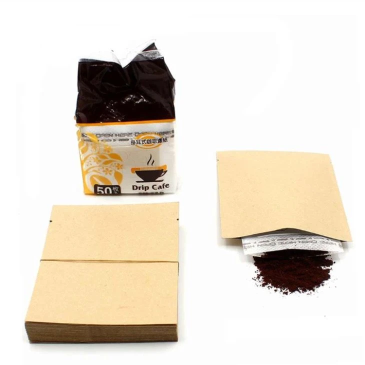 Combination Coffee Filter Bags And Kraft Paper Coffee Bag,Portable Office Travel Drip Coffee Filters Tools Set