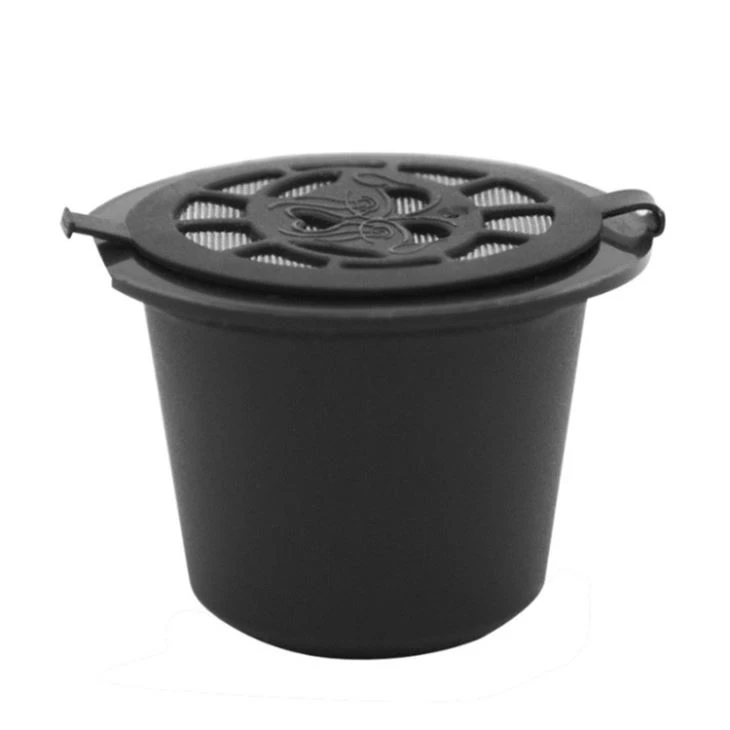 Reusable Refillable Nespresso Coffee Capsule With Plastic Spoon Filter Pod